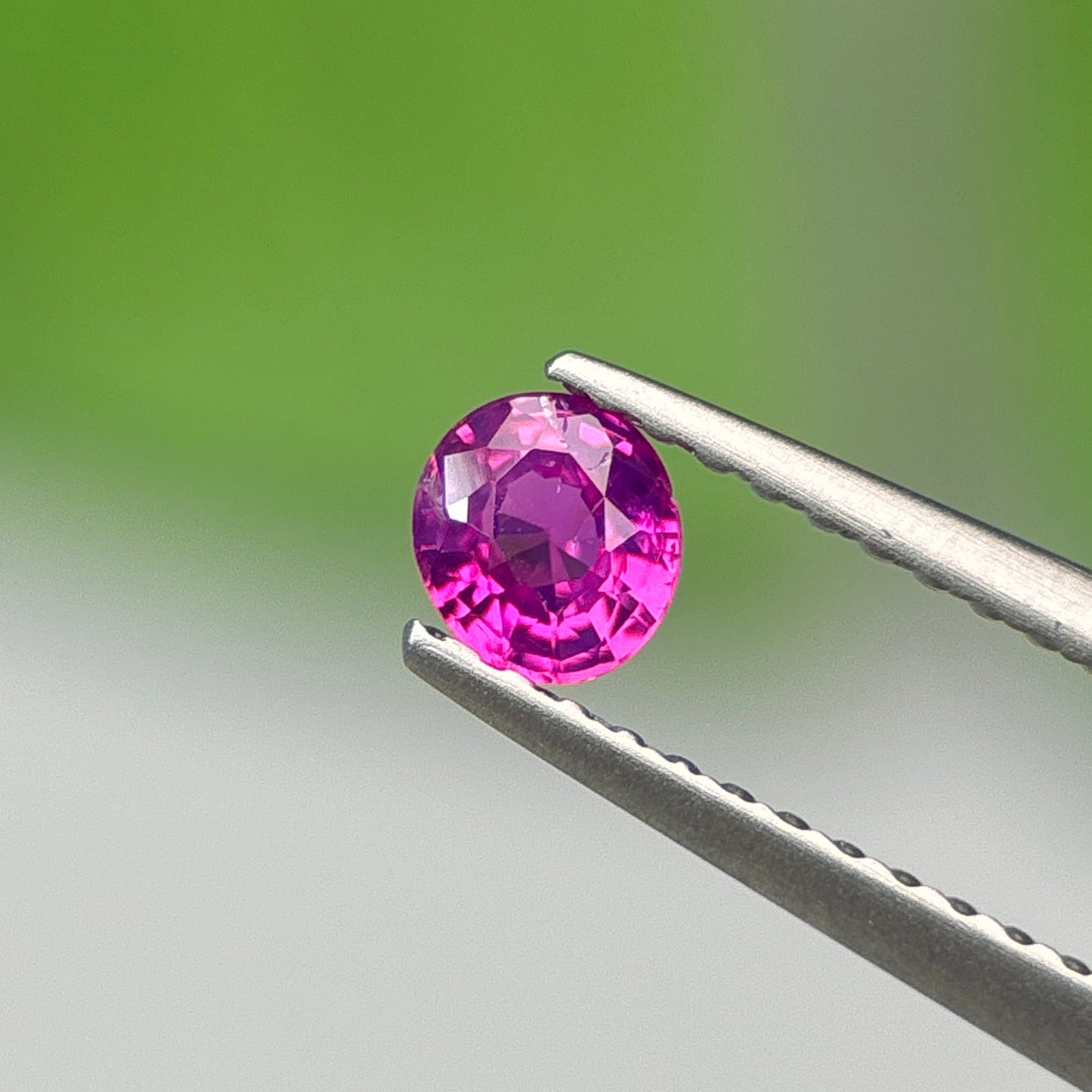 0.27 ct Natural Purple Milky Sapphire Vietnam. Oval Shape. No Treatment.