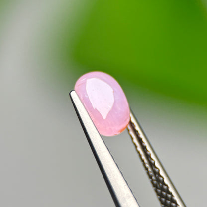 1.01ct Natural Pink Cacbochon Sapphire Viet Nam. No treatment.