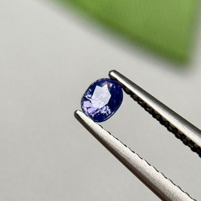 0.25ct Natural Blue Milky Sapphire Vietnam.