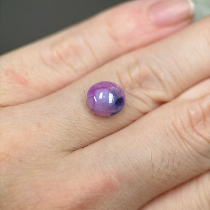 4,01ct Natural Pink Cacbochon Sapphire Viet Nam. No Treatment Sapphire Luc Yen.