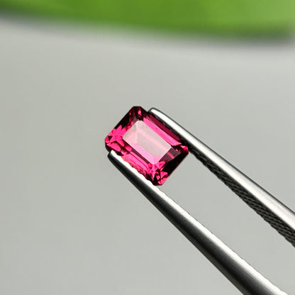 1.17ct Natural Brownish Red Spinel Vietnam. Emerald Shape.