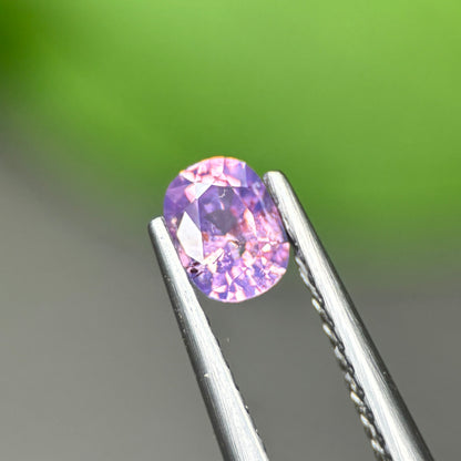 0,44ct Natural Purple Sapphire Viet Nam. Cushion Shape. No Treatment Sapphire Luc Yen.