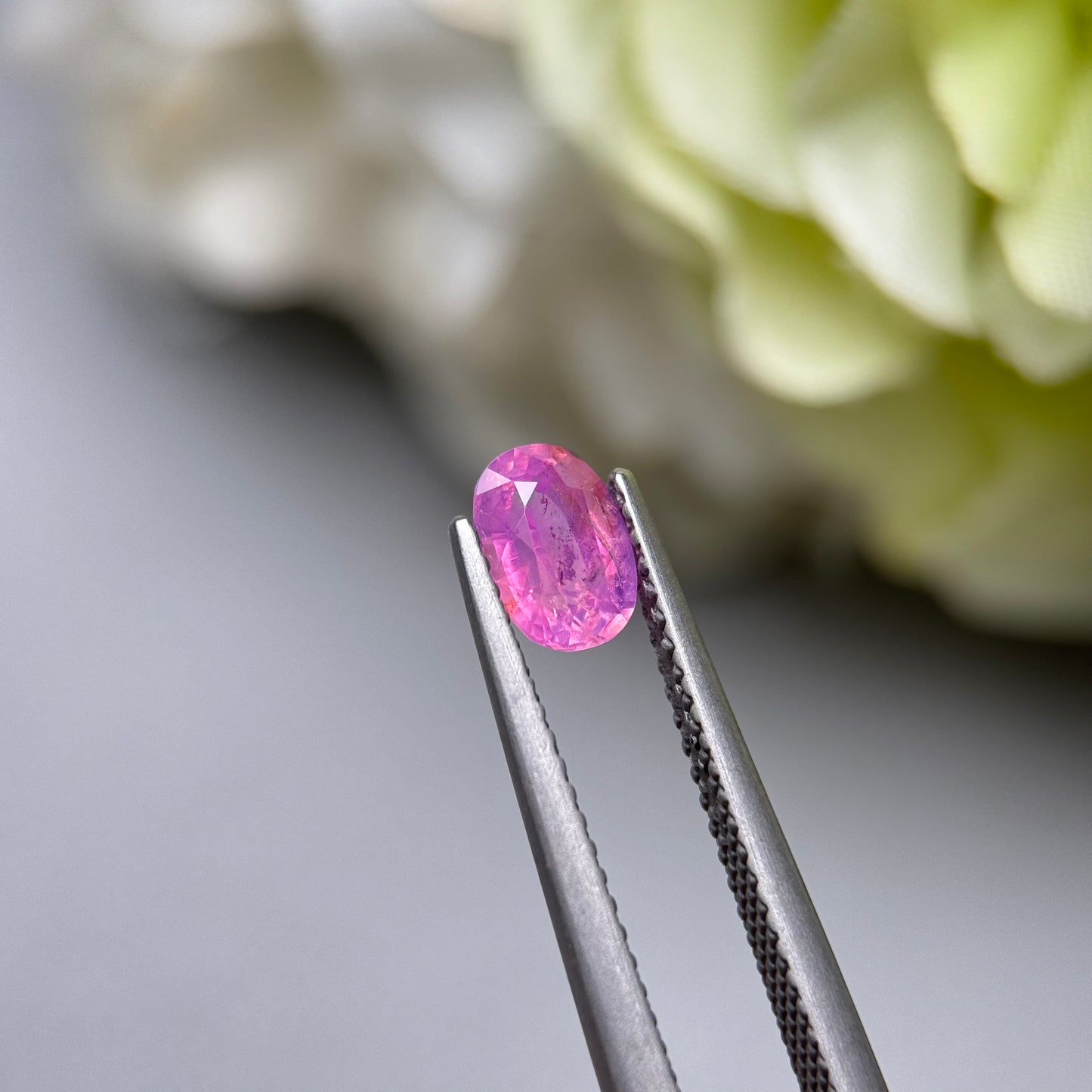 0.85ct Natural Pink Milky Sapphire Vietnam.
