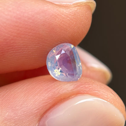 1.08ct Natural White Milky Sapphire Vietnam. No Treatment.