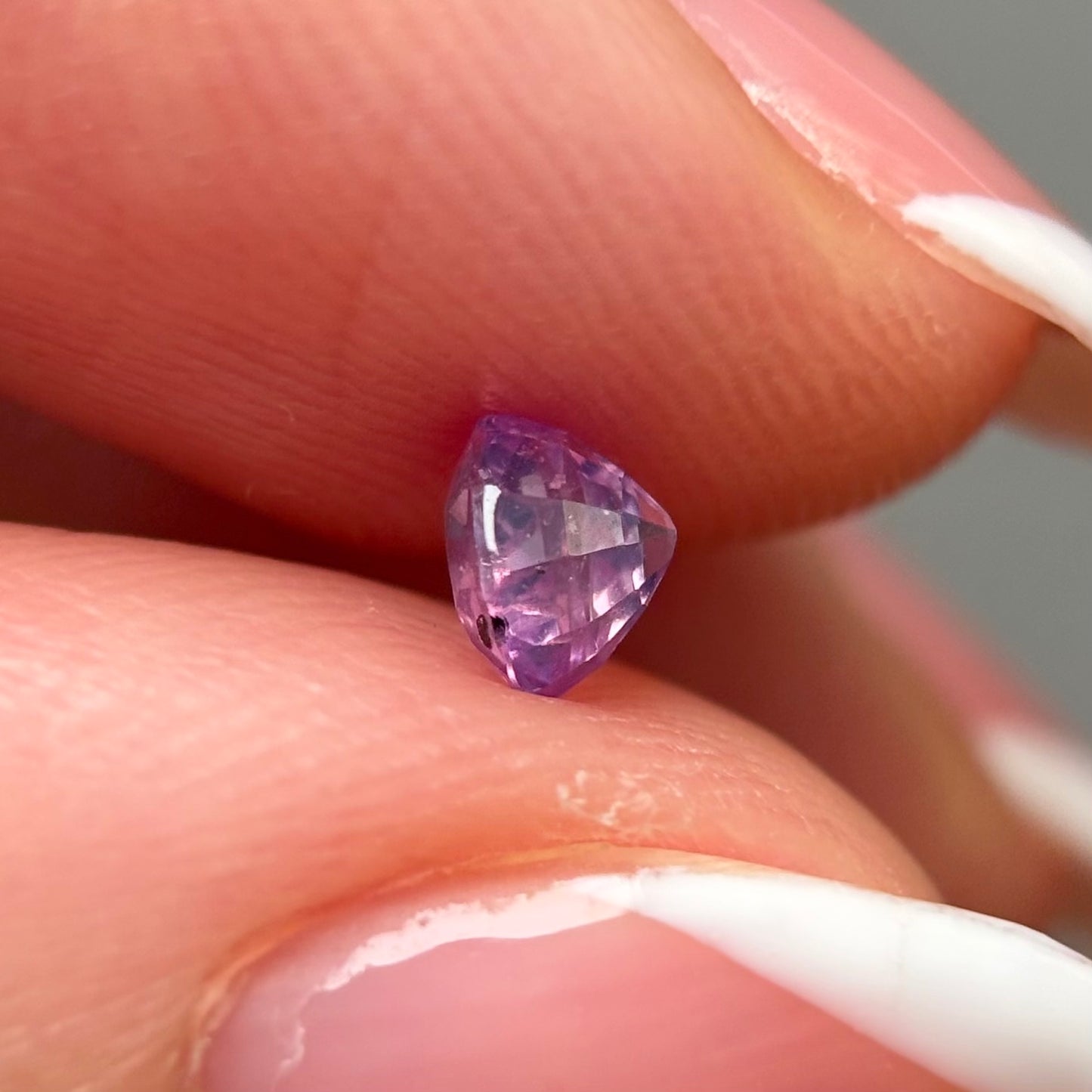 0.46ct Natural Milky Purple Sapphire Vietnam