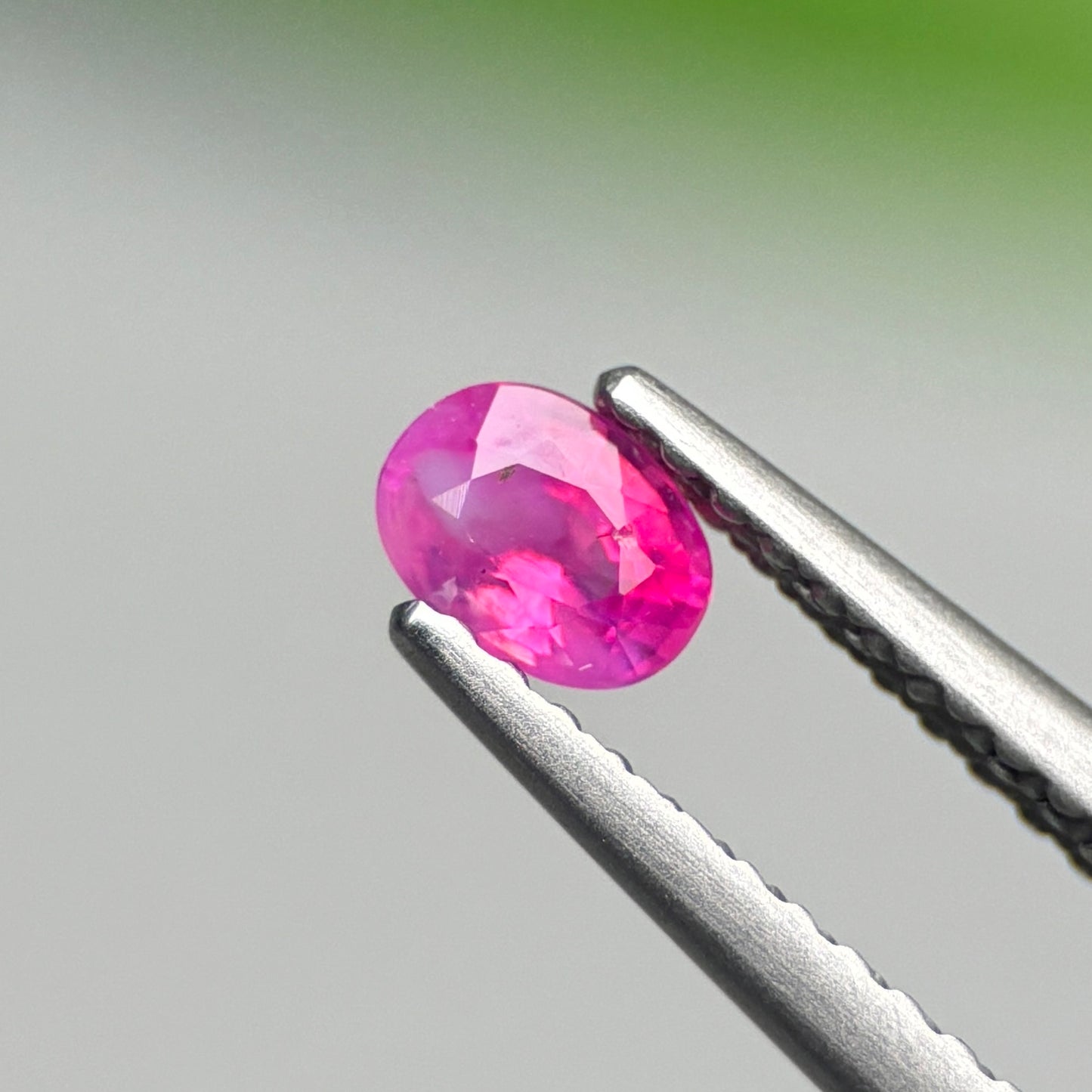 0.30 ct Natural Pink Milky Sapphire Vietnam. Cushion Shape.