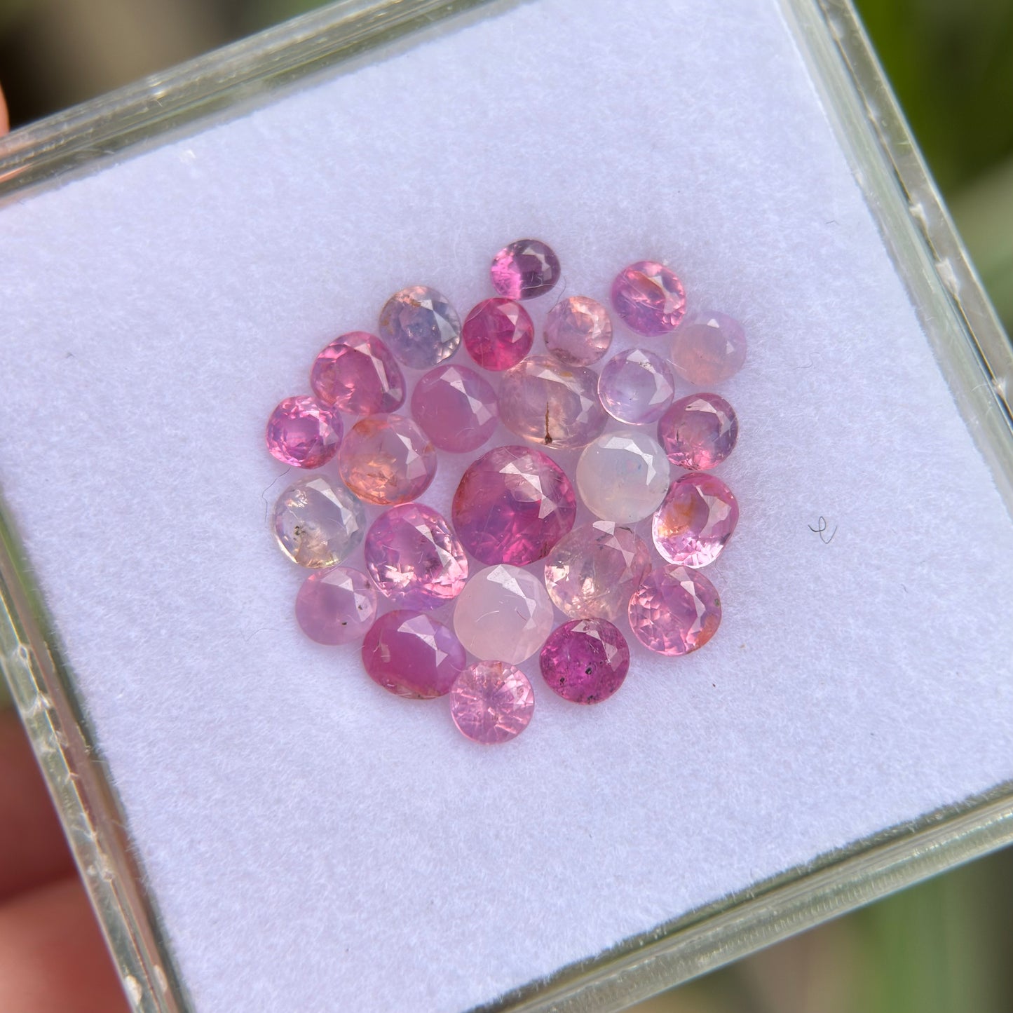 5.92 ct/ 25 Pcs Natural Mix Color Spinel Vietnam. Free Shape. No Treatment.