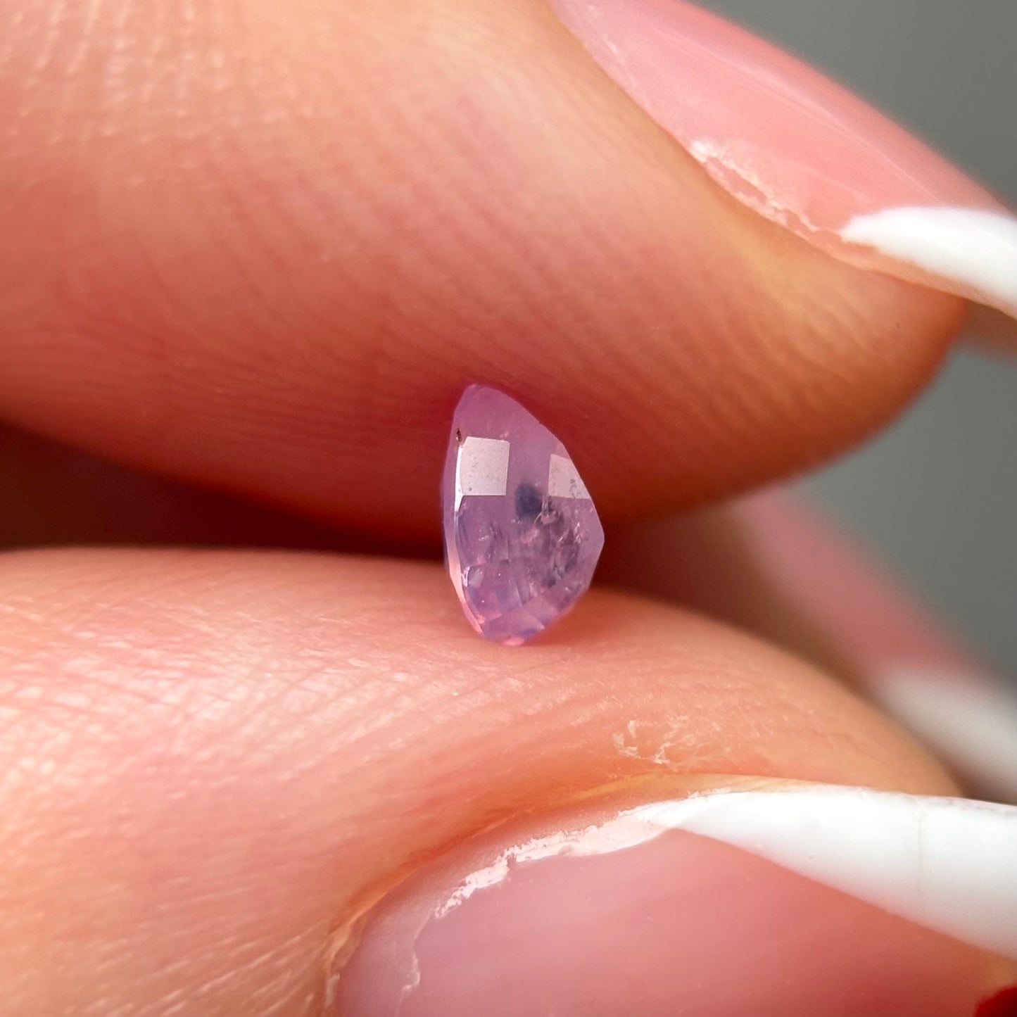 0.35ct Natural Milky Pink Sapphire Vietnam