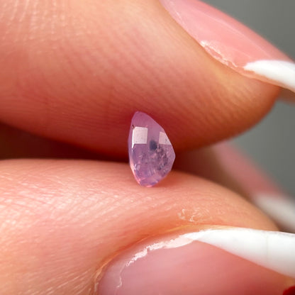 0.35ct Natural Milky Pink Sapphire Vietnam