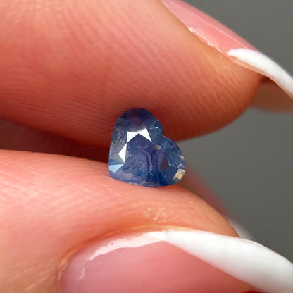 0.50ct Natural Milky Blue Sapphire Vietnam