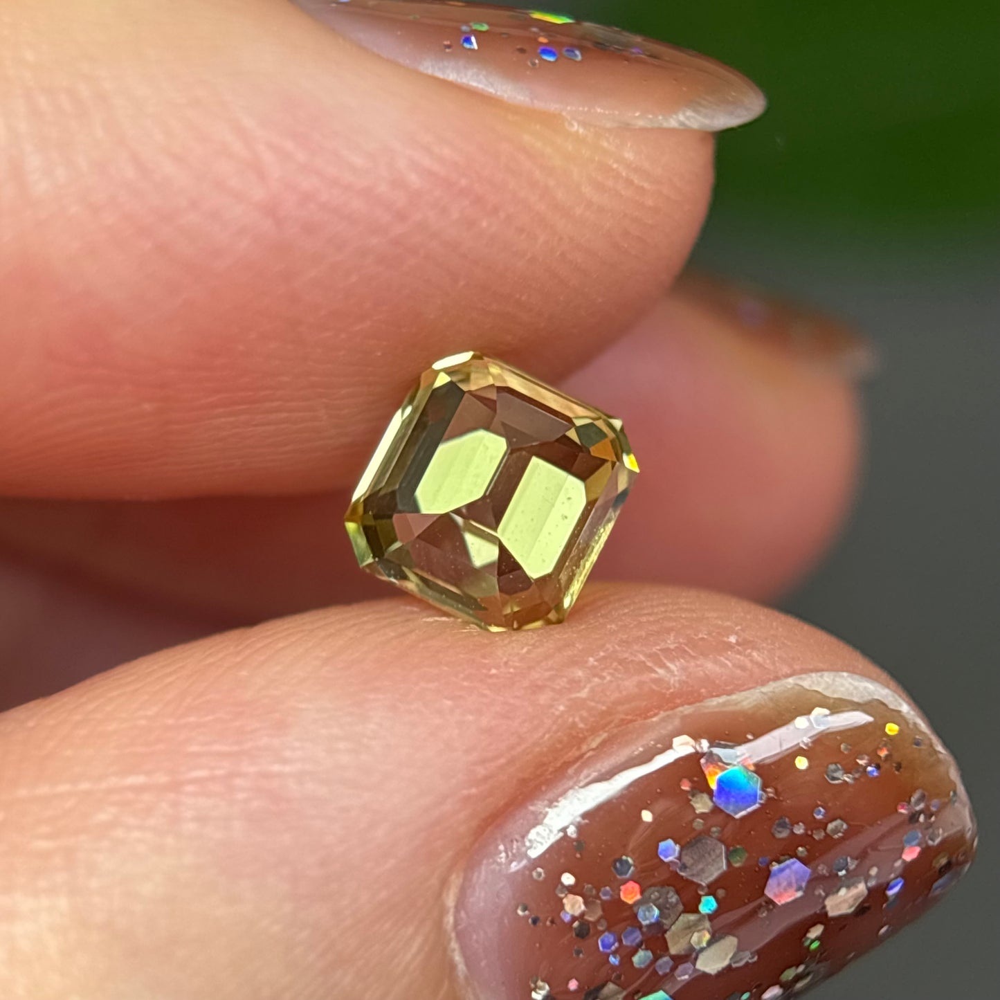 1.15ct Natural  Yellow Chrysoberyl.