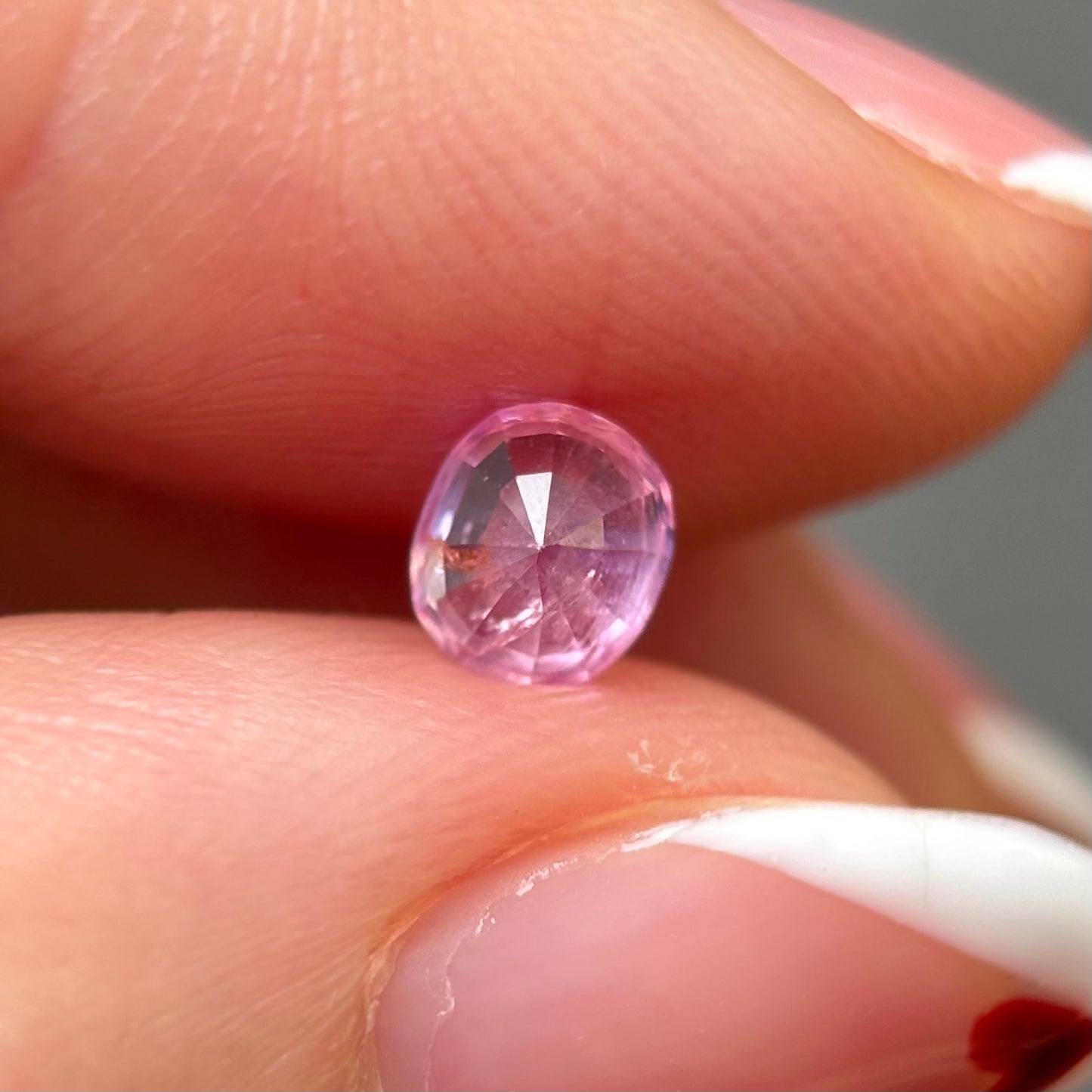 0.70ct Natural Milky Pink Sapphire Vietnam