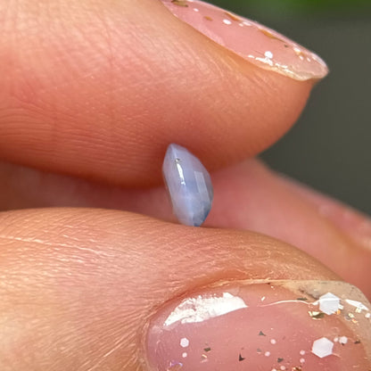 0.45ct Natural White Milky Sapphire Vietnam.