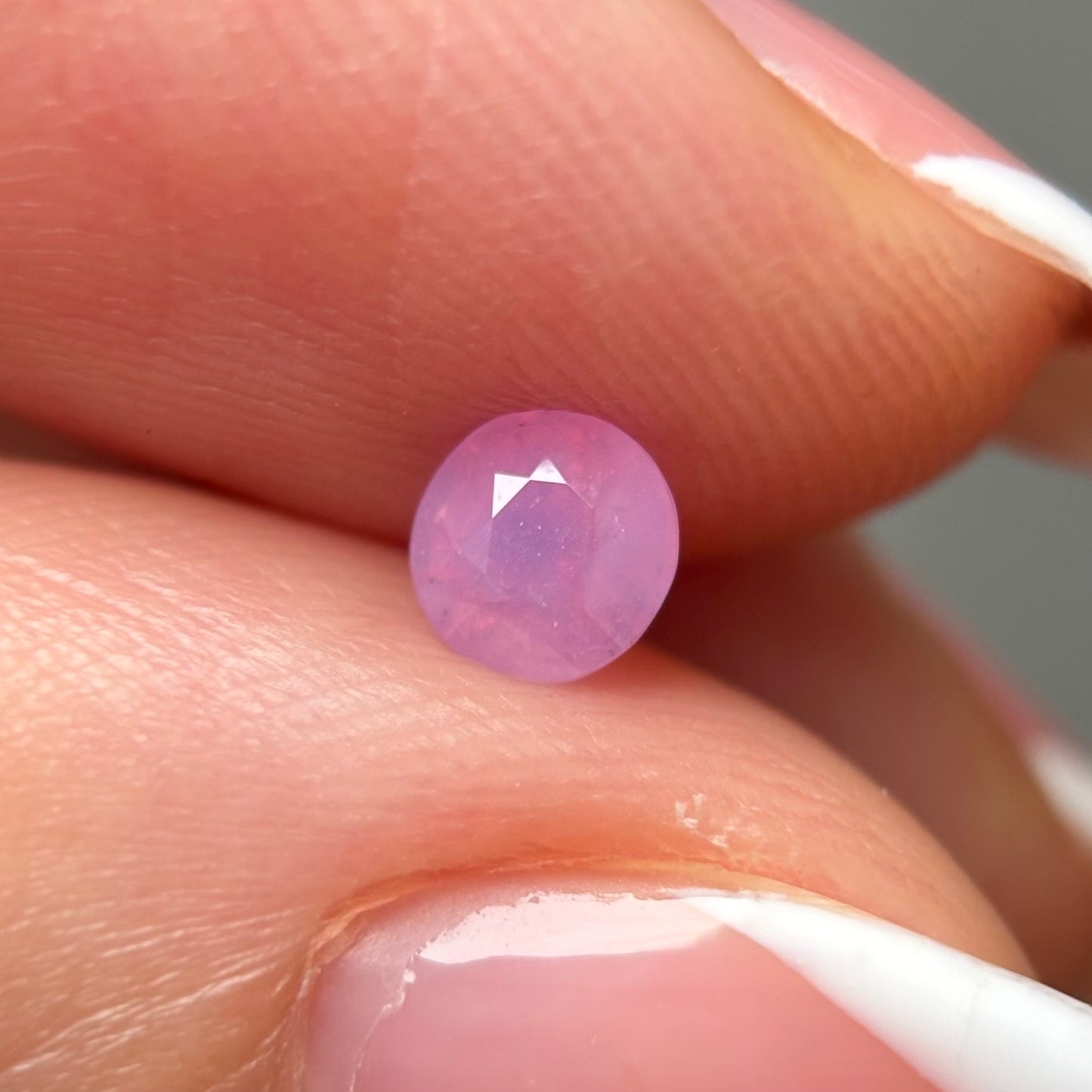 0.49ct Natural Milky Pink Sapphire Vietnam