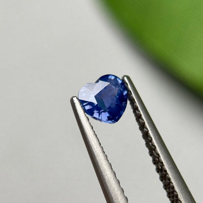 0.45ct Natural Blue Milky Sapphire Viet Nam.
