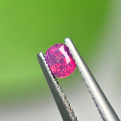 0,23ct Natural Pink Milky Sapphire Vietnam. Cushion Shape. No Treatment Milky Sapphire Luc Yen.