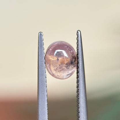 1.81 ct Natural Lite Brow Sapphire Viet Nam. Cacbochon Cut. No treatment.