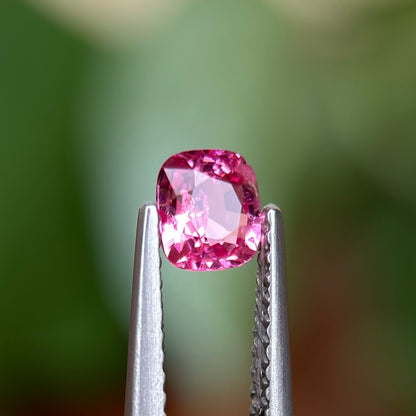 0.46ct Natural Pink Spinel Vietnam. Cushion Shape.