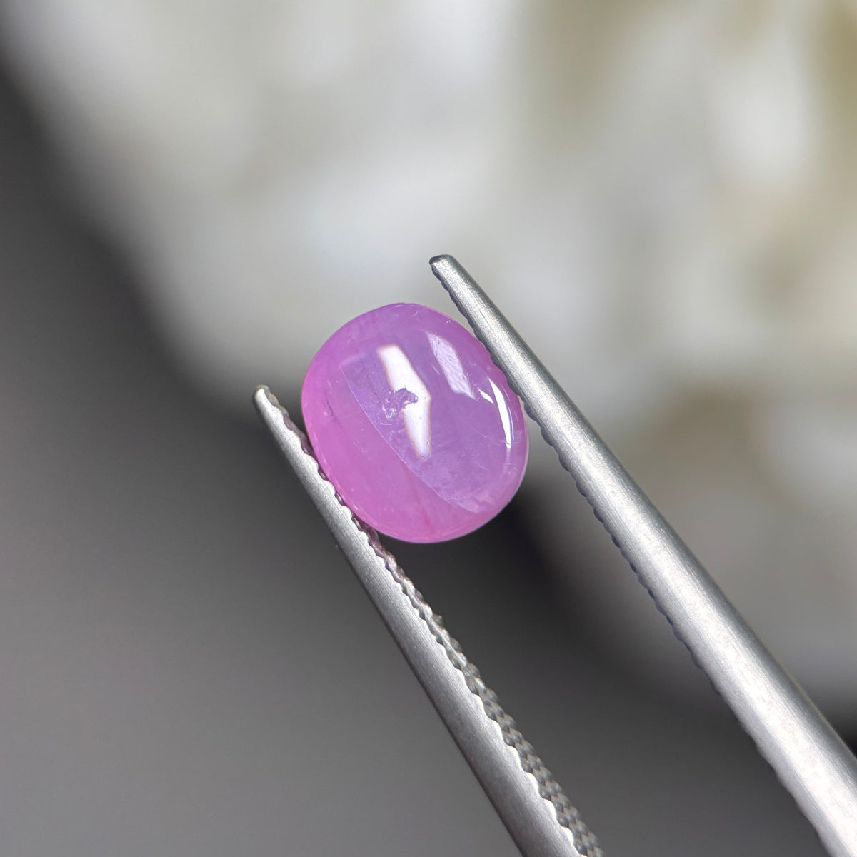 1,59ct Natural Pink Cacbochon Sapphire Viet Nam. No Treatment Sapphire Luc Yen.