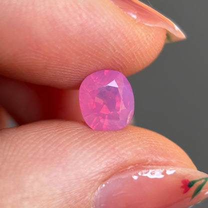 1.2ct Natural Milky Padparadscha Sapphire Vietnam