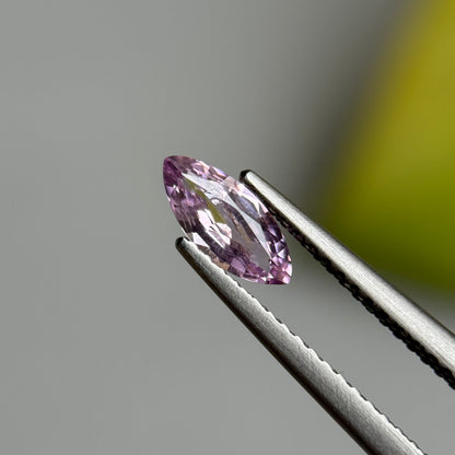 0.48 ct Natural Lite Purple Spinel Vietnam. Marquise Shape.