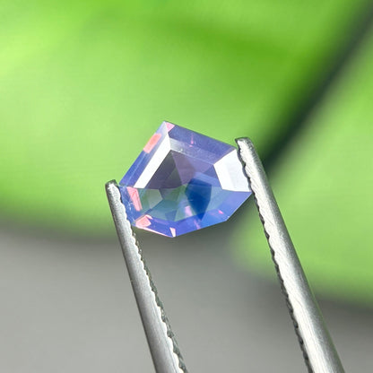 0,60 Natural Pinkish Purple Milky Sapphire Vietnam. Freeform. No Treatment Milky Sapphire Luc Yen.