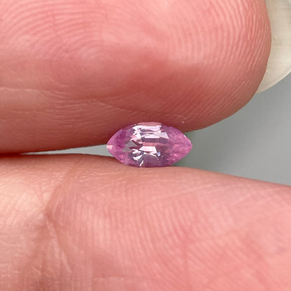 0.35ct Natural Milky Pink Sapphire Vietnam