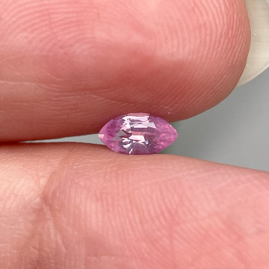 0.35ct Natural Milky Pink Sapphire Vietnam