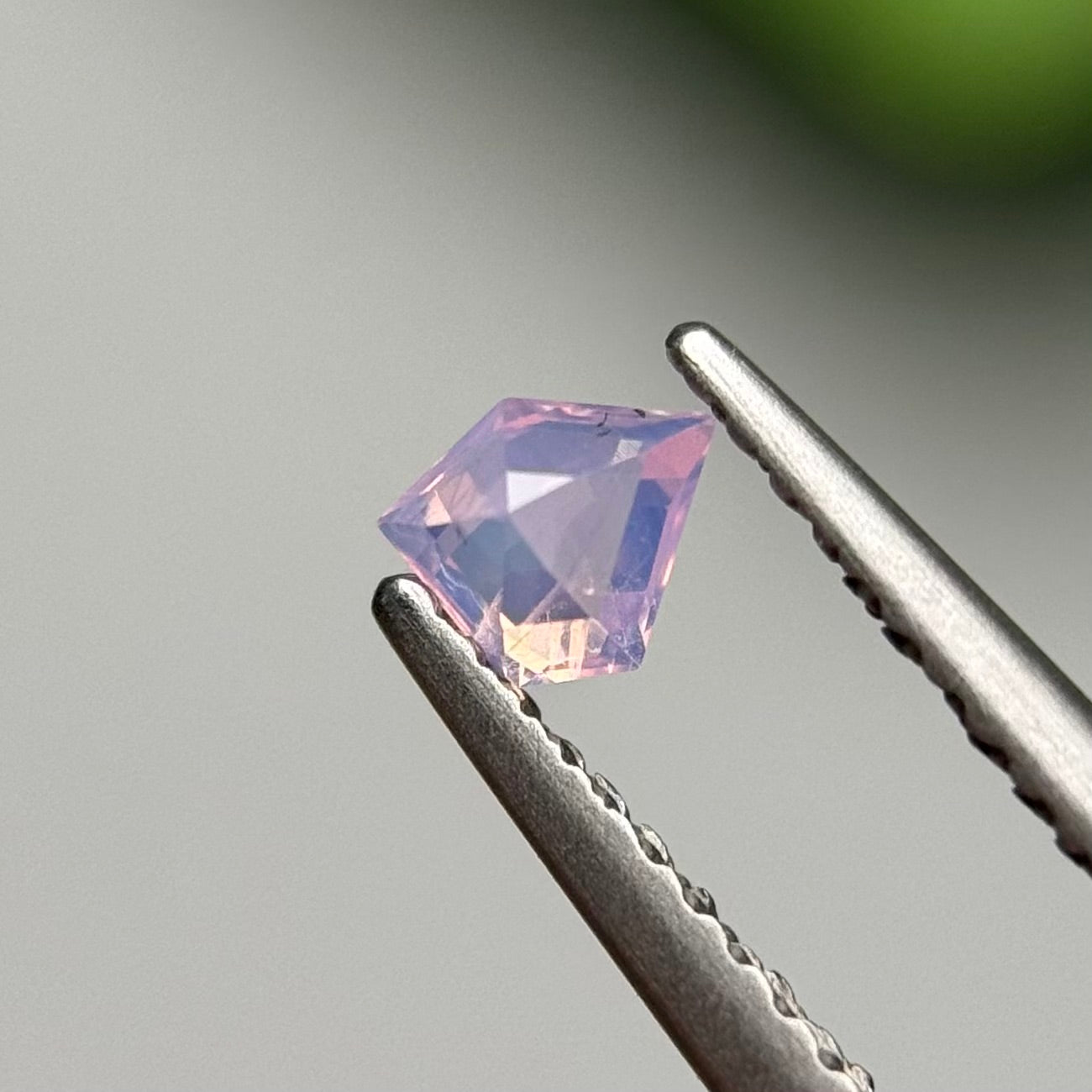 0.28ct Natural Whitish Pink Milky Sapphire Vietnam.