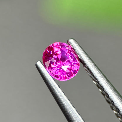 0,29ct Natural Pink Sapphire Viet Nam. Cushion Shape. No Treatment Sapphire Luc Yen.