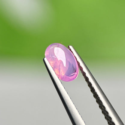 0.67ct Natural Pink Cacbochon Sapphire Viet Nam. No treatment.