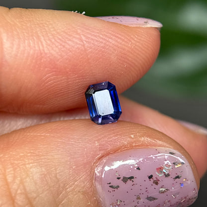 0.53 ct Natural Blue Milky Sapphire Vietnam
