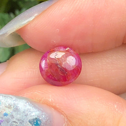 3,58ct Natural Pink Cacbochon Sapphire Viet Nam. No Treatment Sapphire Luc Yen.