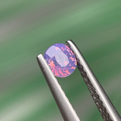 0.33ct Natural Milky Orangish Purple Sapphire Vietnam