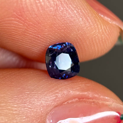0.57ct Natural Blue Milky Sapphire Vietnam.