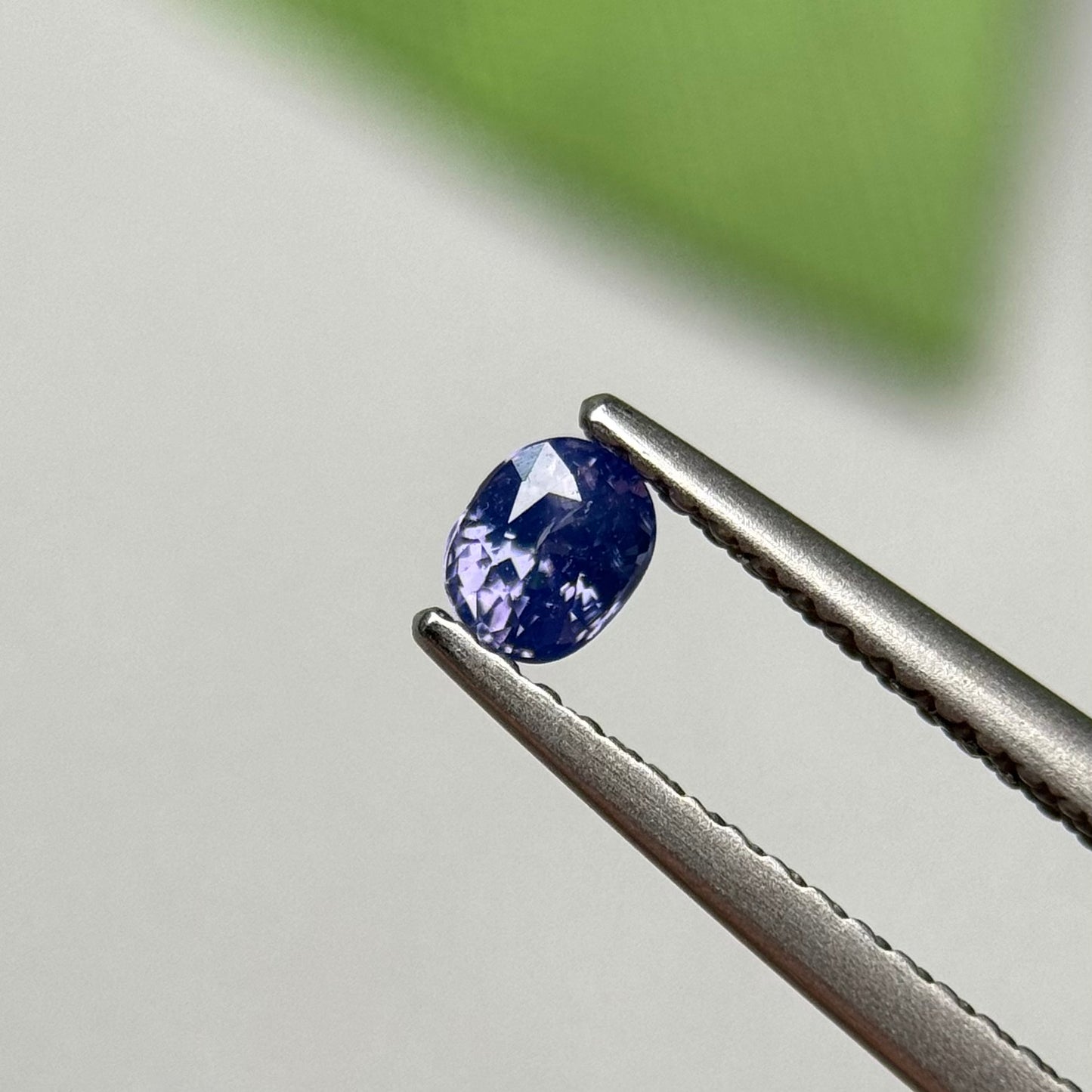 0.25ct Natural Blue Milky Sapphire Vietnam.
