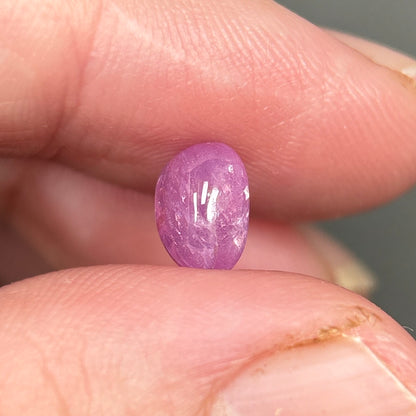 2,04ct Natural Pink Milky Cacbochon Sapphire Viet Nam. No Treatment Sapphire Luc Yen.