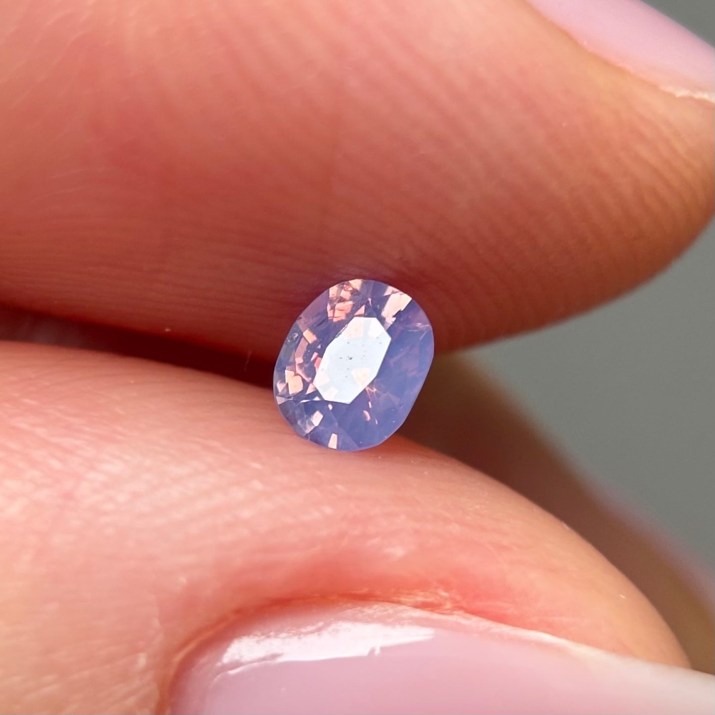 0.25ct Natural Milky Purple Sapphire Vietnam