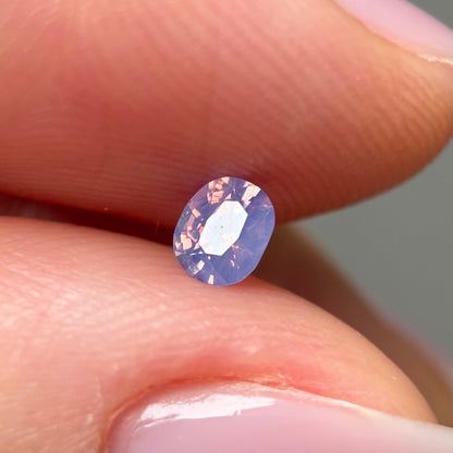 0.25ct Natural Milky Purple Sapphire Vietnam