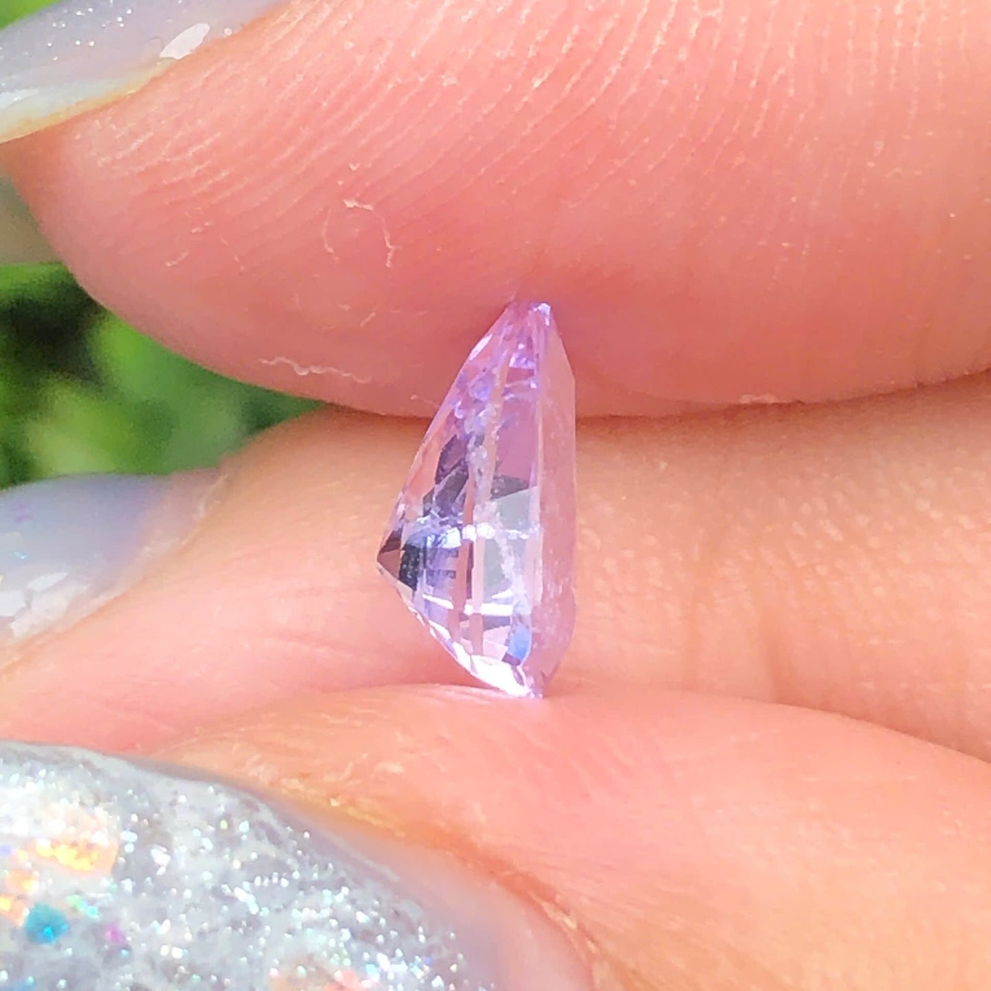 1,03ct Natural Lavender Spinel Viet Nam. Pear Shape. No Treatment Spinel Luc Yen.
