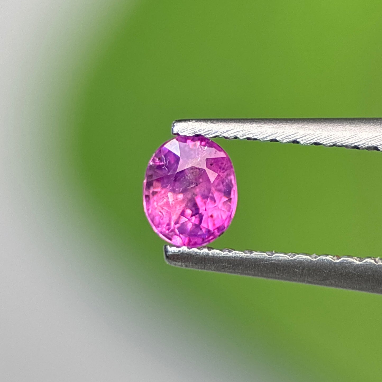 0.39 ct Natural Purple Milky Sapphire Vietnam. Cushion Shape. No Treatment
