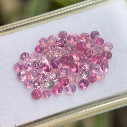 10.57 ct/ 51 Pcs Natural Mix Color Spinel Vietnam. Free Shape. No Treatment.
