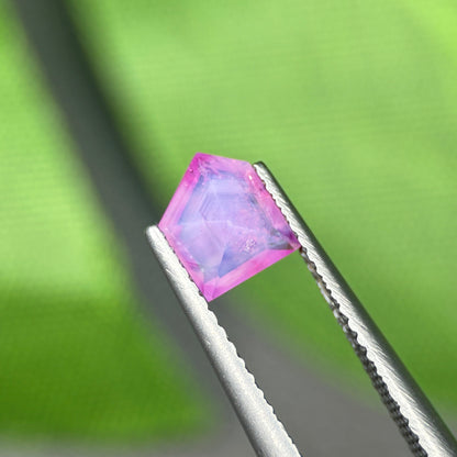 1,02 Natural Pink Milky Sapphire Vietnam. Freeform. No Treatment Milky Sapphire Luc Yen.