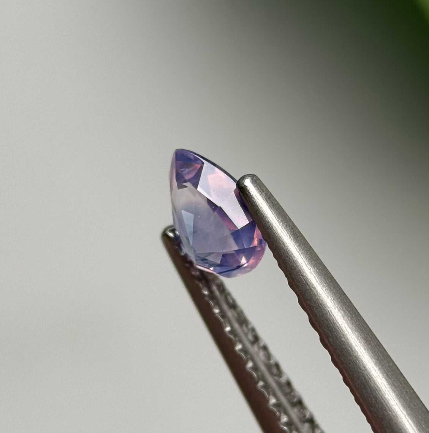 0.55ct Natural Whitish Purple Milky Sapphire Vietnam.