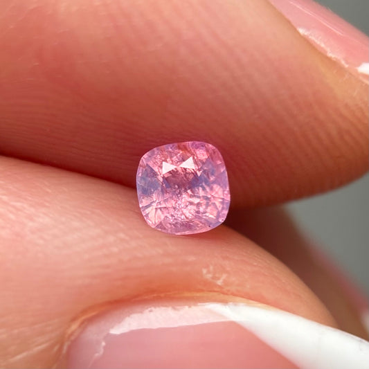 0.36ct Natural Milky Padparadscha Sapphire Vietnam