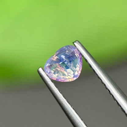 0,57ct Natural Blue Sapphire Vietnam. Heart Shape. No Treatment Sapphire Luc Yen.