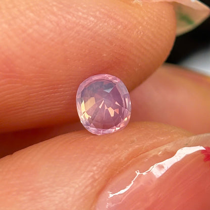 0.49ct Natural Milky Light Purple Sapphire Vietnam
