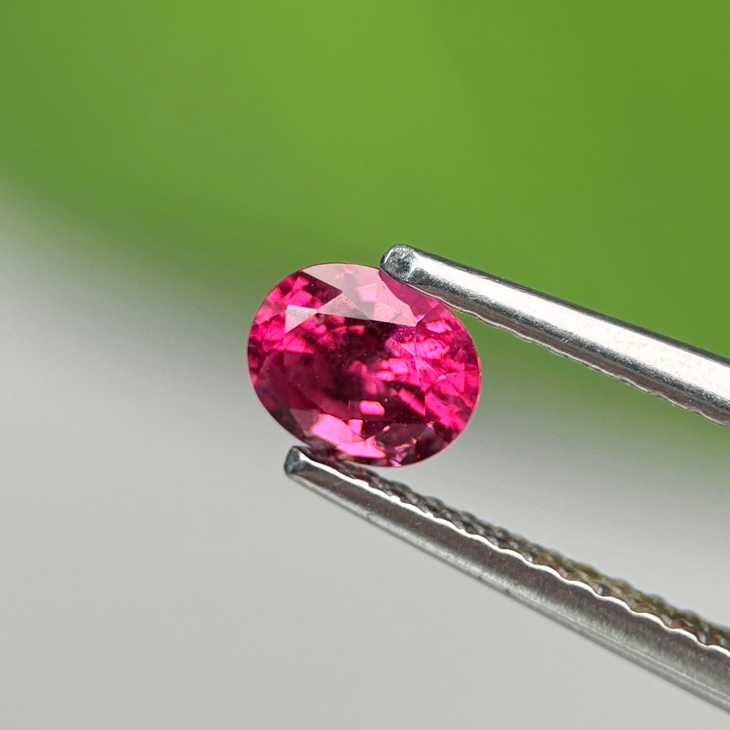 0.58 ct Natural Brownish Red Spinel Vietnam. Cushion Shape. No Treatment.