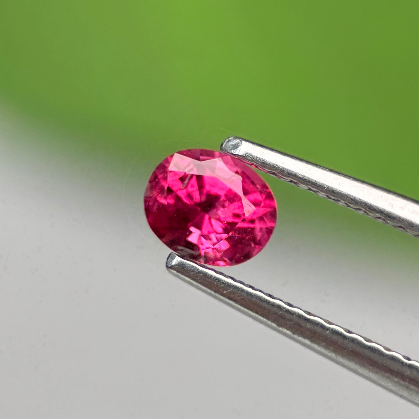 0.58 ct Natural Brownish Red Spinel Vietnam. Cushion Shape. No Treatment.