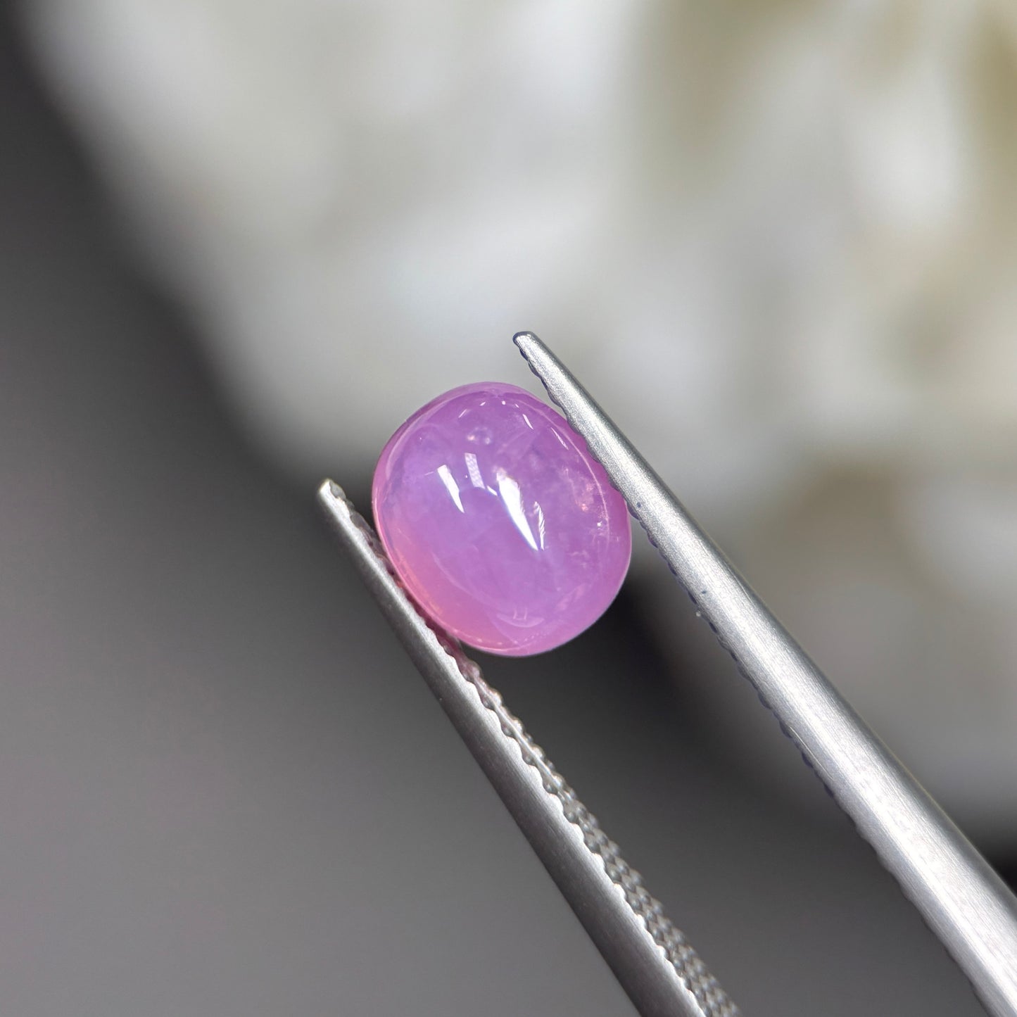 1,59ct Natural Pink Cacbochon Sapphire Viet Nam. No Treatment Sapphire Luc Yen.